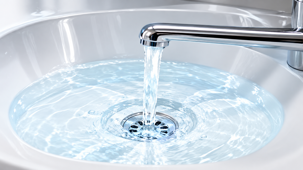 Wasser einfüllen