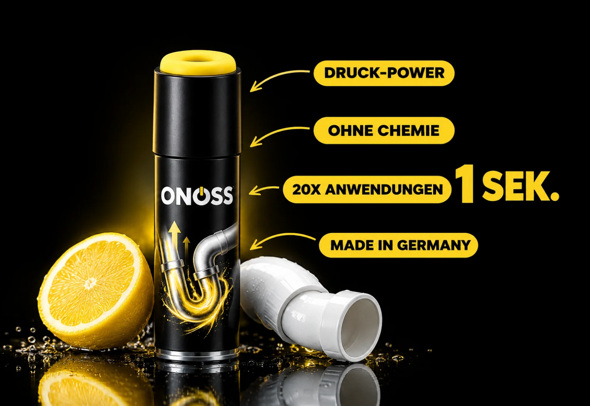 ONOSS Rohrreiniger Zitrone