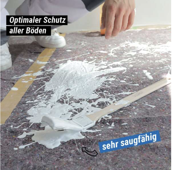 Malervlies Abdeckvlies Anti-Rutsch-Beschichtung – Bild 3