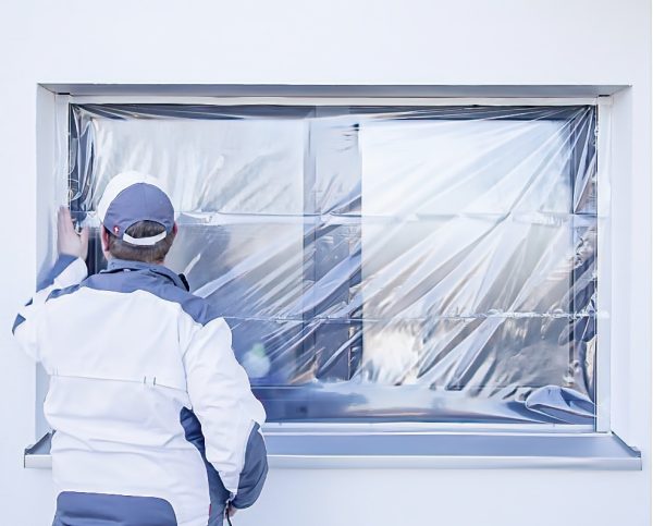 Abdeckfolie ZITRA® - FOL stufenlos ausziehbar mit 3 Klebezonen – Bild 5